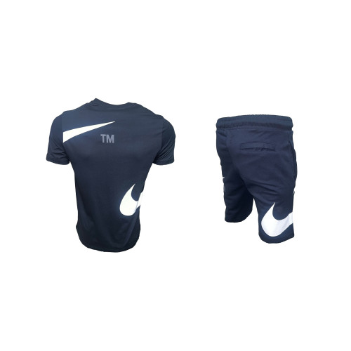 Nike Swoosh  Shorts + T-shirt Dark Blue